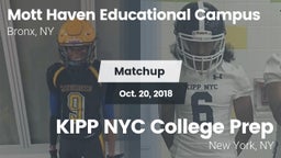 Matchup: Mott Haven vs. KIPP NYC College Prep 2018