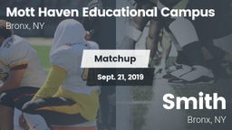 Matchup: Mott Haven vs. Smith  2019
