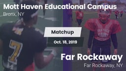 Matchup: Mott Haven vs. Far Rockaway  2019