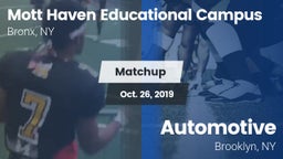 Matchup: Mott Haven vs. Automotive  2019