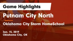 Putnam City North  vs Oklahoma City Storm HomeSchool  Game Highlights - Jan. 15, 2019