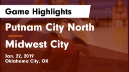 Putnam City North  vs Midwest City  Game Highlights - Jan. 22, 2019