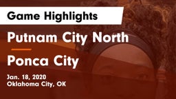 Putnam City North  vs Ponca City  Game Highlights - Jan. 18, 2020
