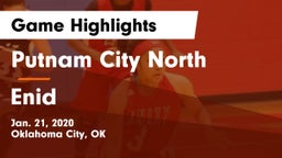 Putnam City North  vs Enid  Game Highlights - Jan. 21, 2020
