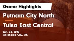 Putnam City North  vs Tulsa East Central Game Highlights - Jan. 24, 2020