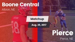 Matchup: Boone Central High vs. Pierce  2017