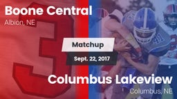 Matchup: Boone Central High vs. Columbus Lakeview  2017