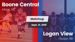 Matchup: Boone Central High vs. Logan View  2018