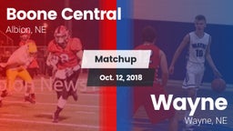 Matchup: Boone Central High vs. Wayne  2018