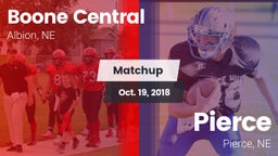 Matchup: Boone Central High vs. Pierce  2018