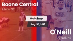 Matchup: Boone Central High vs. O'Neill  2019
