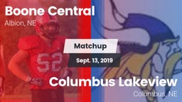 Matchup: Boone Central High vs. Columbus Lakeview  2019