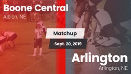 Matchup: Boone Central High vs. Arlington  2019