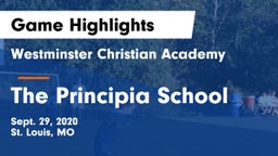 Westminster Christian Academy vs The Principia School Game Highlights - Sept. 29, 2020