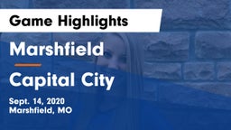Marshfield  vs Capital City   Game Highlights - Sept. 14, 2020