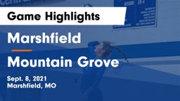 Marshfield  vs Mountain Grove  Game Highlights - Sept. 8, 2021