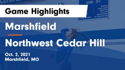 Marshfield  vs Northwest Cedar Hill Game Highlights - Oct. 2, 2021