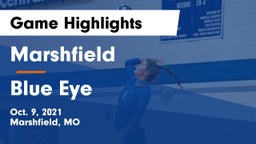 Marshfield  vs Blue Eye  Game Highlights - Oct. 9, 2021