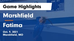 Marshfield  vs Fatima  Game Highlights - Oct. 9, 2021