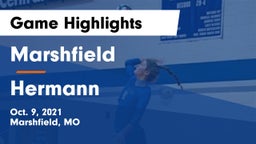 Marshfield  vs Hermann  Game Highlights - Oct. 9, 2021