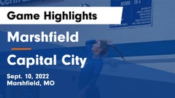 Marshfield  vs Capital City   Game Highlights - Sept. 10, 2022