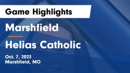 Marshfield  vs Helias Catholic  Game Highlights - Oct. 7, 2023