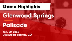 Glenwood Springs  vs Palisade  Game Highlights - Jan. 20, 2023