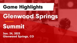 Glenwood Springs  vs Summit  Game Highlights - Jan. 24, 2023