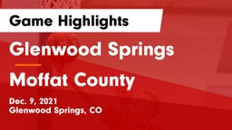 Glenwood Springs  vs Moffat County  Game Highlights - Dec. 9, 2021