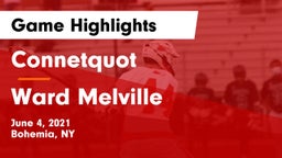 Connetquot  vs Ward Melville  Game Highlights - June 4, 2021
