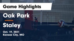 Oak Park  vs Staley  Game Highlights - Oct. 19, 2021