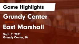 Grundy Center  vs East Marshall  Game Highlights - Sept. 2, 2021
