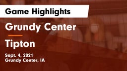 Grundy Center  vs Tipton  Game Highlights - Sept. 4, 2021