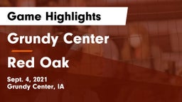 Grundy Center  vs Red Oak  Game Highlights - Sept. 4, 2021