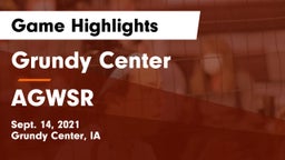 Grundy Center  vs AGWSR  Game Highlights - Sept. 14, 2021