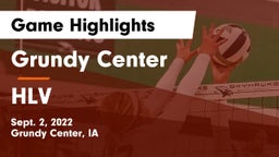 Grundy Center  vs HLV Game Highlights - Sept. 2, 2022