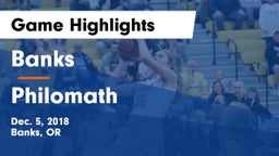 Banks  vs Philomath  Game Highlights - Dec. 5, 2018