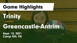 Trinity  vs Greencastle-Antrim  Game Highlights - Sept. 13, 2021