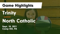 Trinity  vs North Catholic  Game Highlights - Sept. 18, 2021