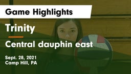Trinity  vs Central dauphin east  Game Highlights - Sept. 28, 2021