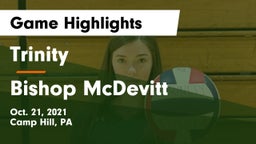 Trinity  vs Bishop McDevitt  Game Highlights - Oct. 21, 2021