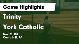 Trinity  vs York Catholic  Game Highlights - Nov. 9, 2021