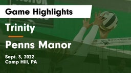 Trinity  vs Penns Manor  Game Highlights - Sept. 3, 2022