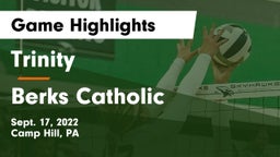 Trinity  vs Berks Catholic  Game Highlights - Sept. 17, 2022