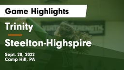 Trinity  vs Steelton-Highspire  Game Highlights - Sept. 20, 2022