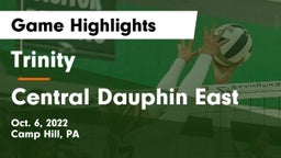 Trinity  vs Central Dauphin East Game Highlights - Oct. 6, 2022