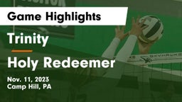 Trinity  vs Holy Redeemer  Game Highlights - Nov. 11, 2023