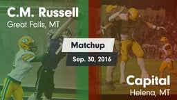 Matchup: Russell  vs. Capital  2016