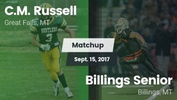 Matchup: Russell  vs. Billings Senior  2017