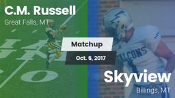 Matchup: Russell  vs. Skyview  2017